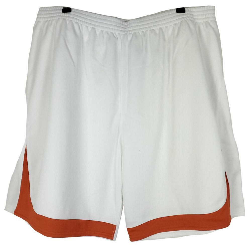 Texas Longhorns Mitchell & Ness NCAA 2XL XXLβ Authentic Jersey Shorts White NWT